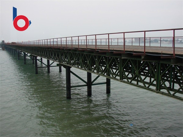 跨海、跨江及跨河上承式貝雷鋼棧橋（中鐵大橋局、中交航務(wù)局、中交公路局、中航港等）